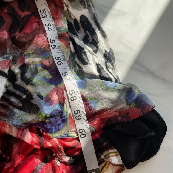 La Femme Women’s Vibrant Multicolor Maxi Dress - Picture 8 of 10